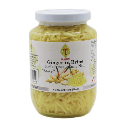 D-Jing Ginger In Brine (Strips) 454g