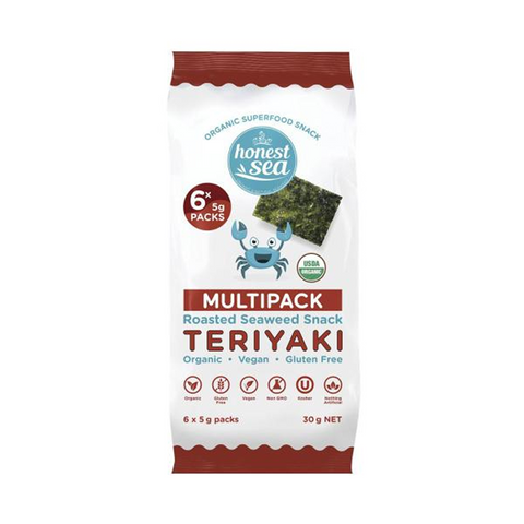 Honest Sea Seaweed Teriyaki Multipack 6x5g