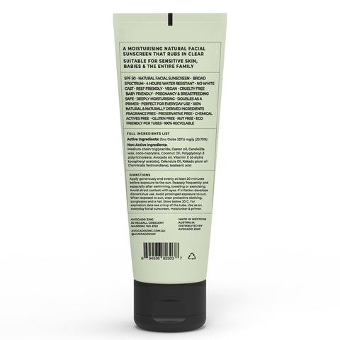 Natural Physical Sunscreen SPF50