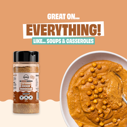 Mingle Moroccan (FODMAP Friendly) Seasoning Large Bottle