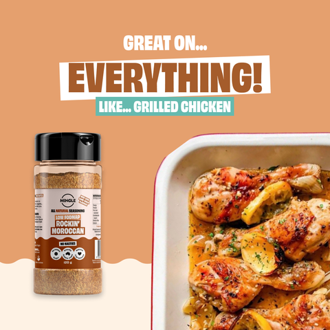 Mingle Moroccan (FODMAP Friendly) Seasoning Large Bottle
