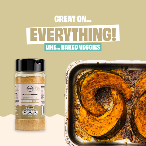 Mingle Garlic and Herbs Seasoning Large Bottle 100g