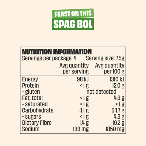 Mingle Spag Bowl Recipe Base 30g